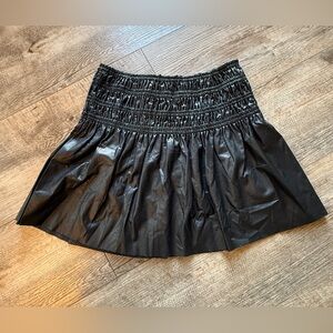 AUREUM Black Mini Skirt